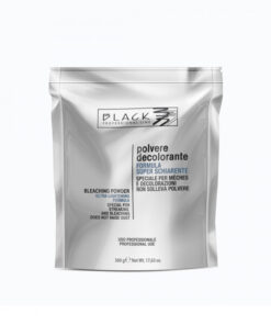 black professional line polvere deolorante azzurra formua super schiarente.jpg