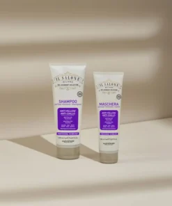 maschera e shampoo anti giallo per neutralizzare i toni alfaparf milano.webp