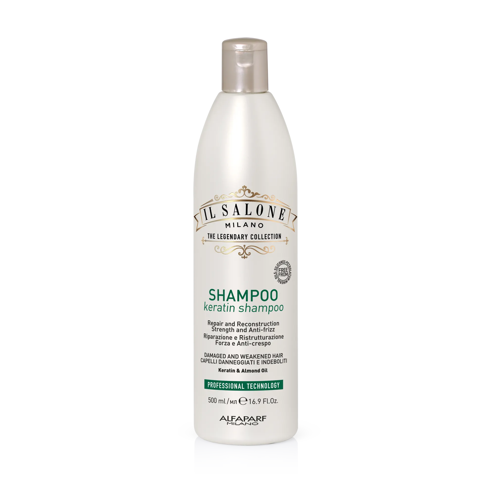 ALFAPARF MILANO IL SALONE KERATIN SHAMPOO PER CAPELLI DANNEGGIATI.webp