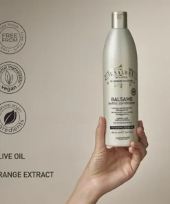 alfaparf milano il salone conditioner mythic con prodotti naturali e vegani.webp