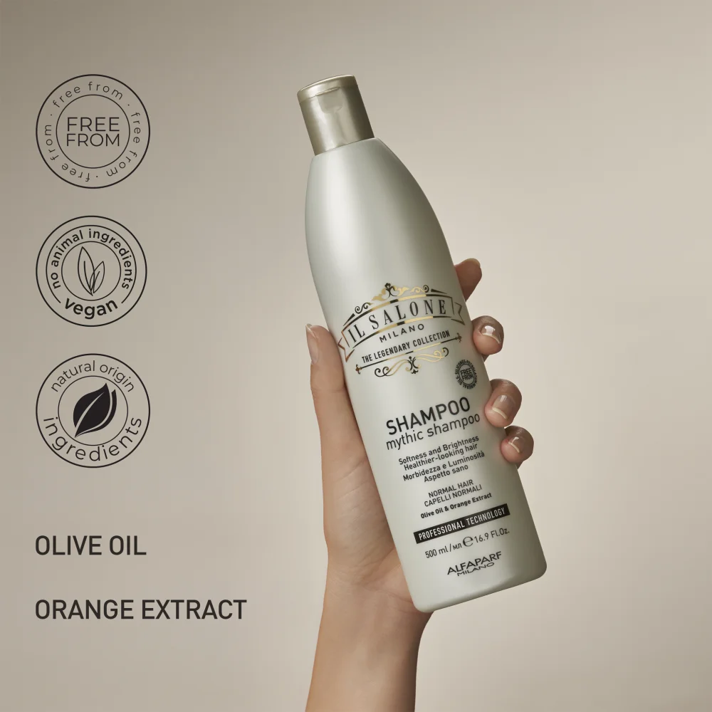 ALFAPARF MILANO IL SALONE Mythic Shampoo con estratti naturali e vegani.webp