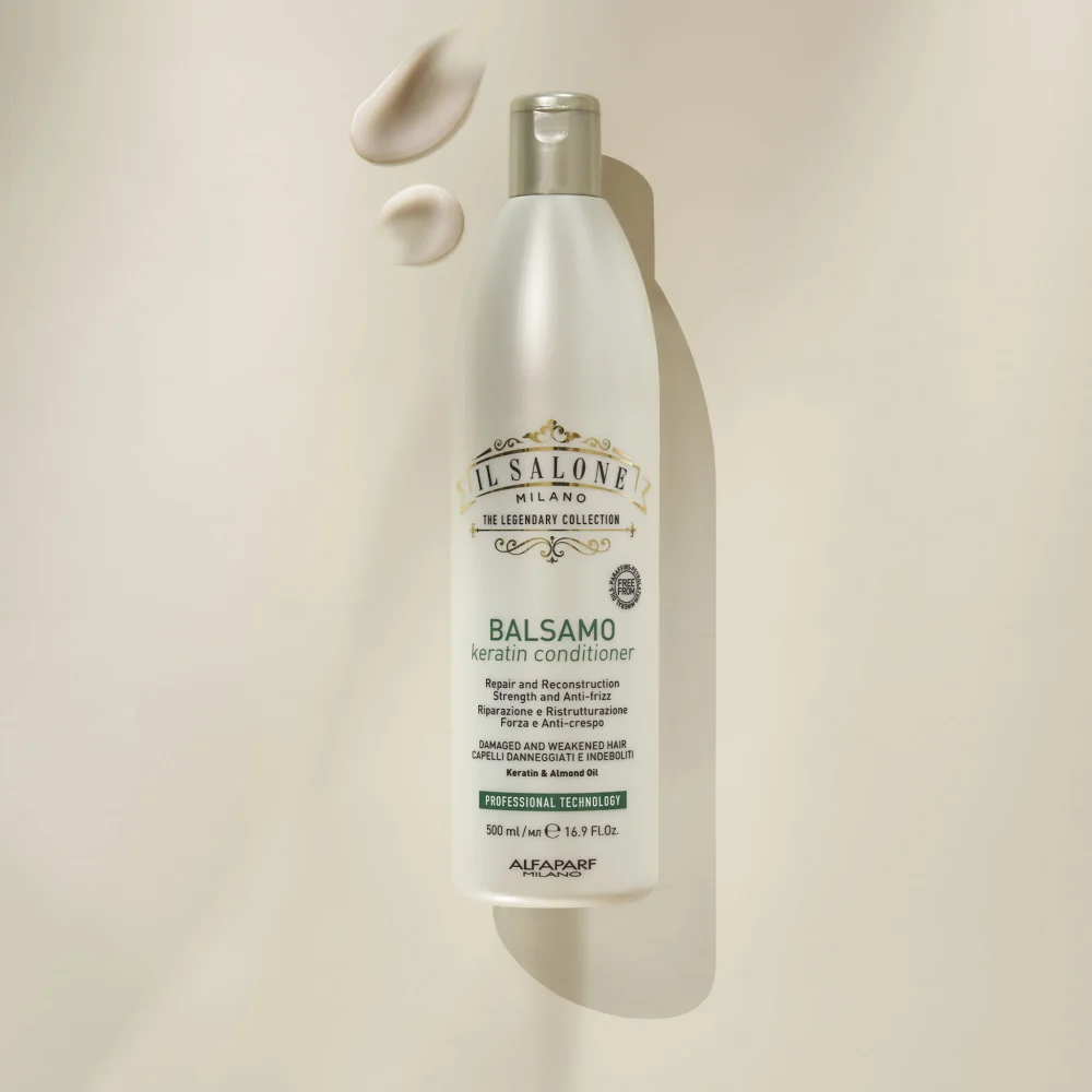 ALFAPARF MILANO IL SALONE BALSAMO CON KERATINA E ALMOND OIL.webp