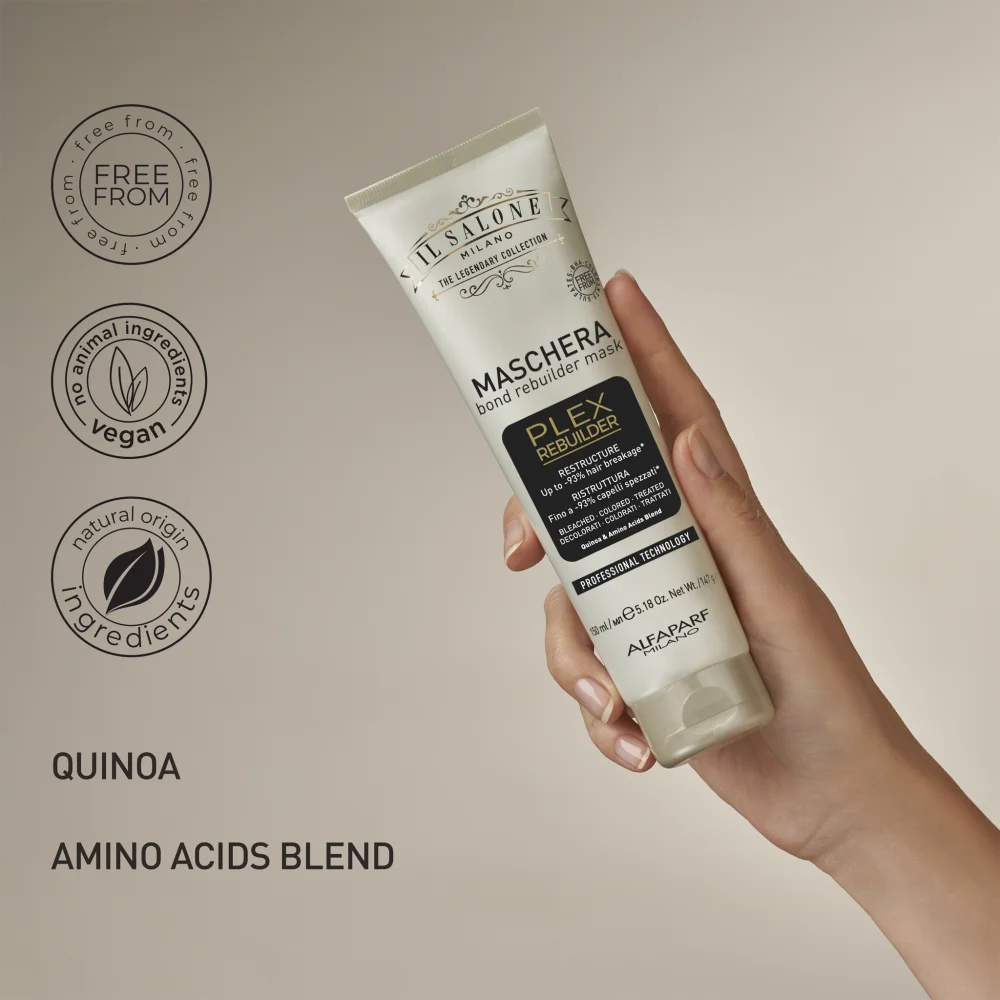 alfaparf milano plex rebuilder fatto con prodotti naturali e vegani.webp