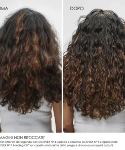 PRIMA E DOPO L'UTILIZZO DI OLAPLEX N. 7 SU CAPELLI MOSSI.webp