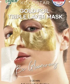 KOCOSTAR GOLD FOIL TRIPLE LAYER MASK.webp