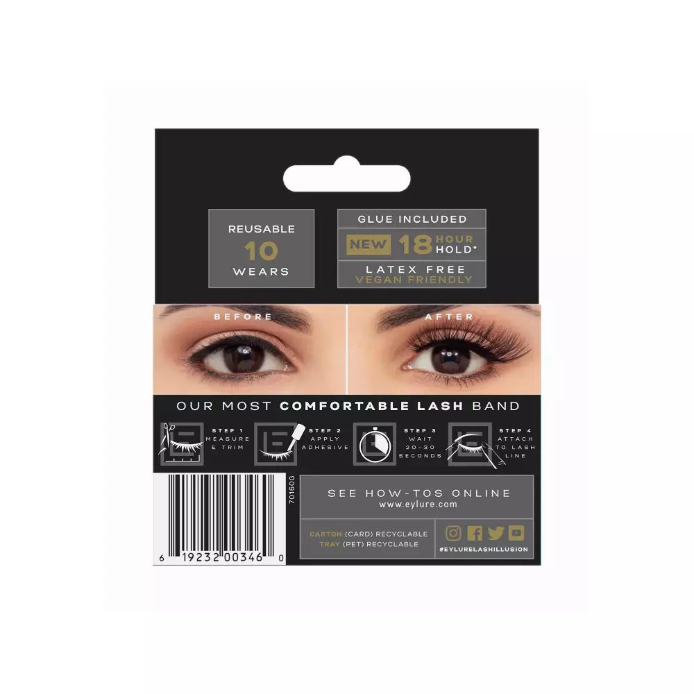 EYLURE LASH ILLUSION FAUX MINK N. 305.webp