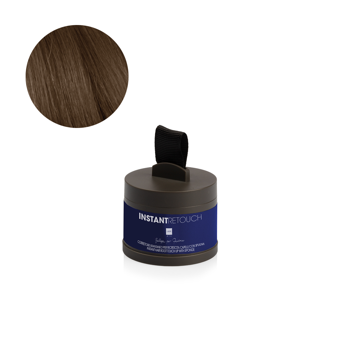 LABOR PRO H644 - INSTANT RETOUCH ombretto per la ricrescita dei capelli - colore castano c