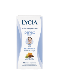 LYCIA Perfect Touch Strisce Depilatorie Viso 20 pz.png