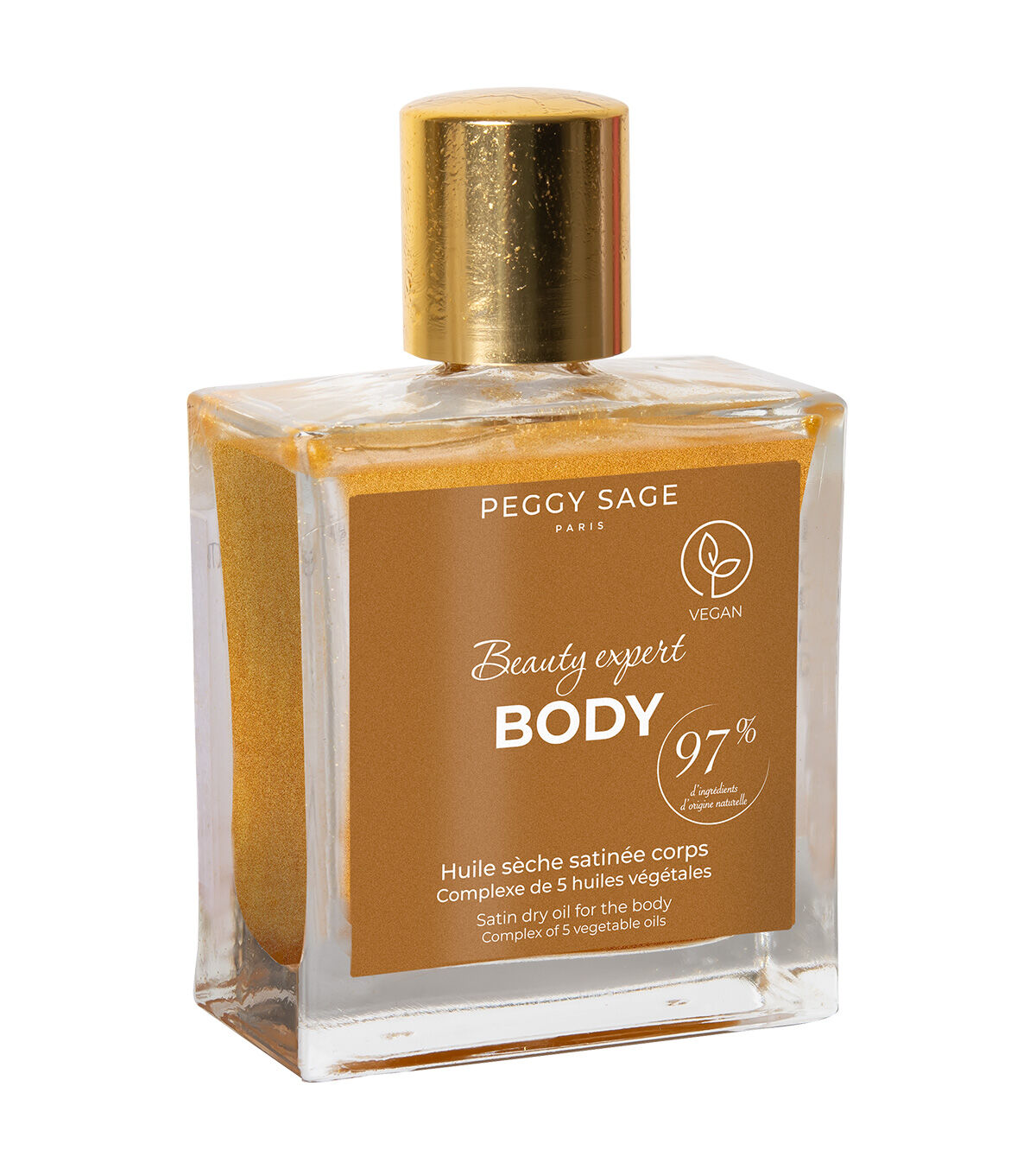 PEGGY SAGE Olio corpo secco satinato - BEAUTY EXPERT BODY - complesso di 5 oli vegetali.jp