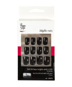 PEGGY SAGE Set di 24 unghie finte Idyllic nails - nero .jpg