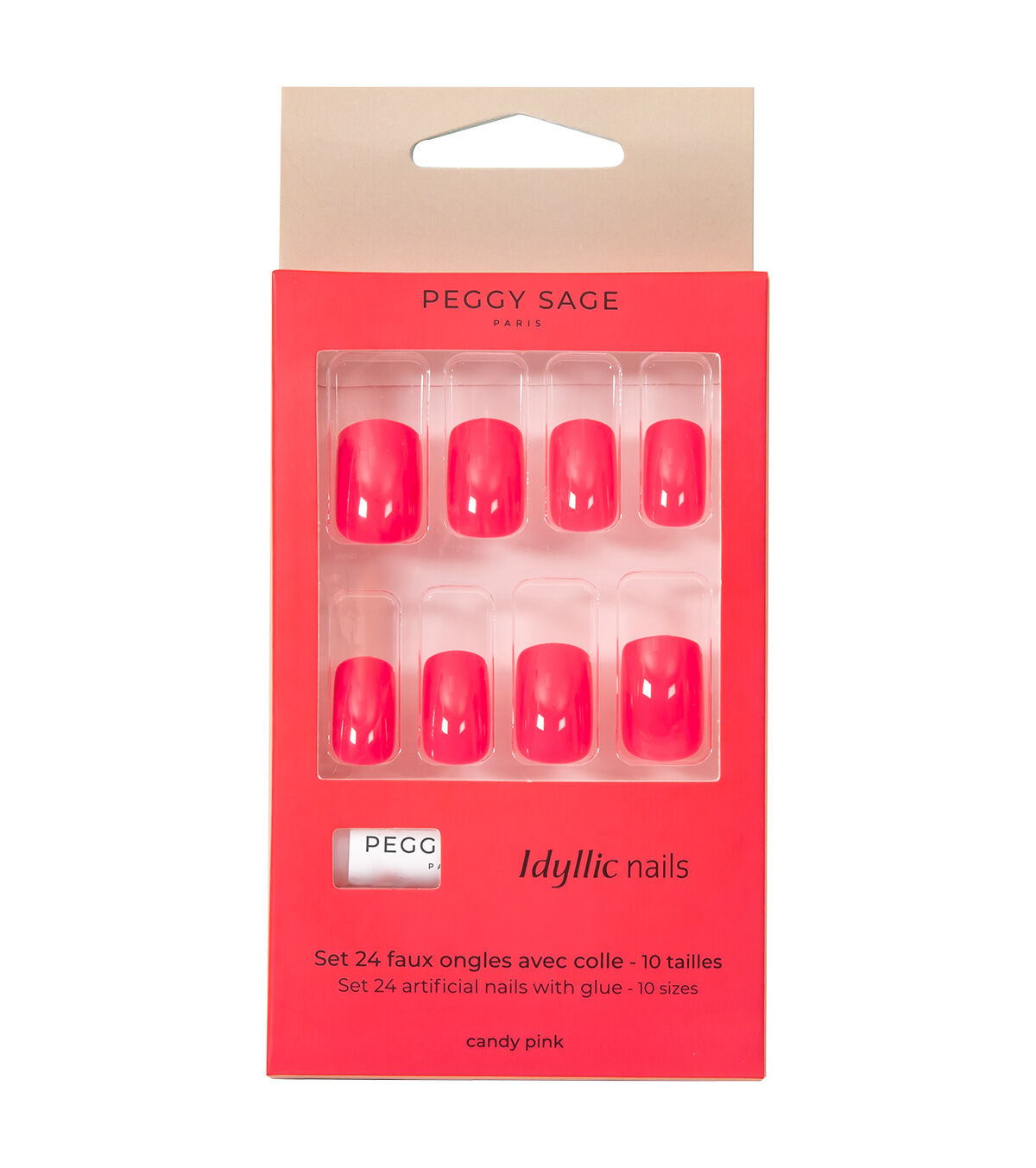 PEGGY SAGE Set di 24 unghie finte Idyllic nails - rosa confetto .jpg