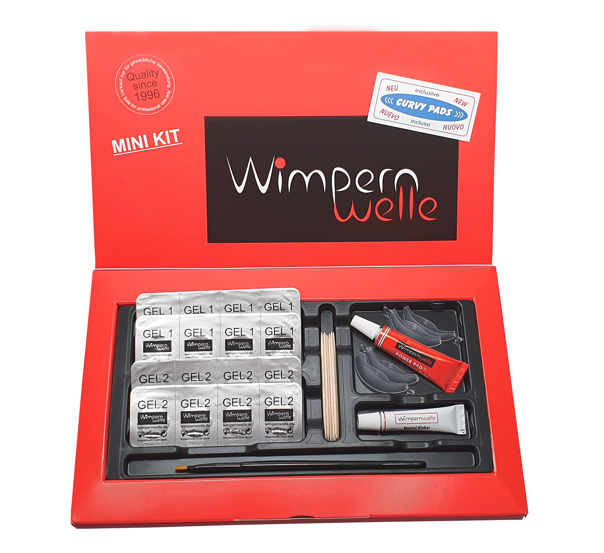 WIMPERNWELLE Mini Kit Laminazione Ciglia con Power Pad