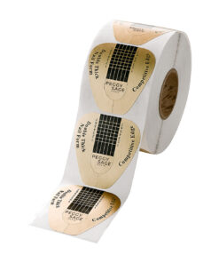 PEGGY SAGE Forme a Doppio Spessore per Ricostruzione Unghie 500pz 140033