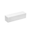 XANITALIA Nail System Mattoncino Bianco con Grana 120 1pz