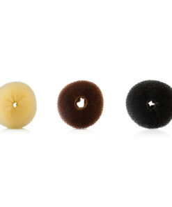 LABOR Ciambella Grande per Acconciatura Nero - Castano - Biondo Ø13cm Y603