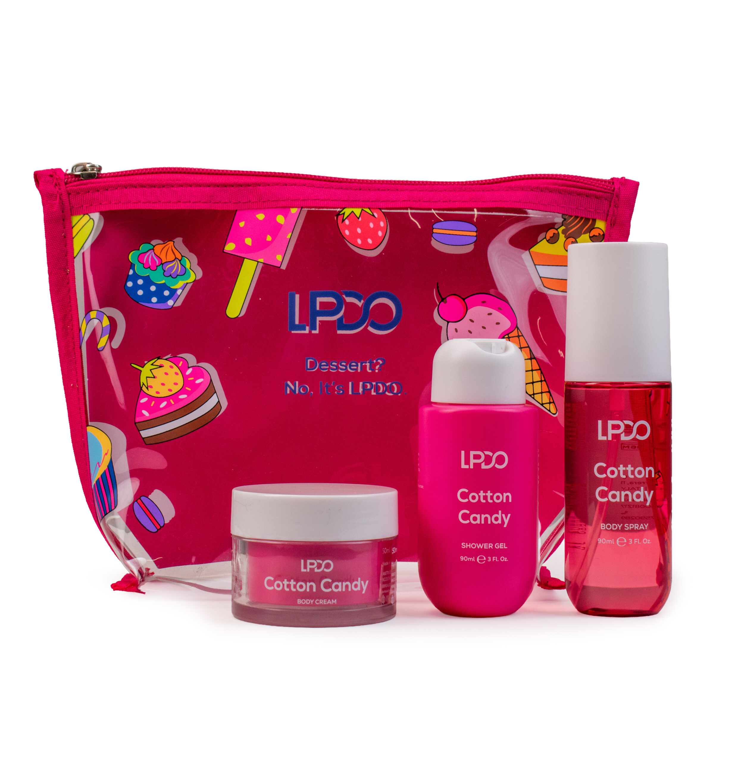 LPDO Summer Kit con Body Spray, Shower Gel e Body Cream - immagine 8