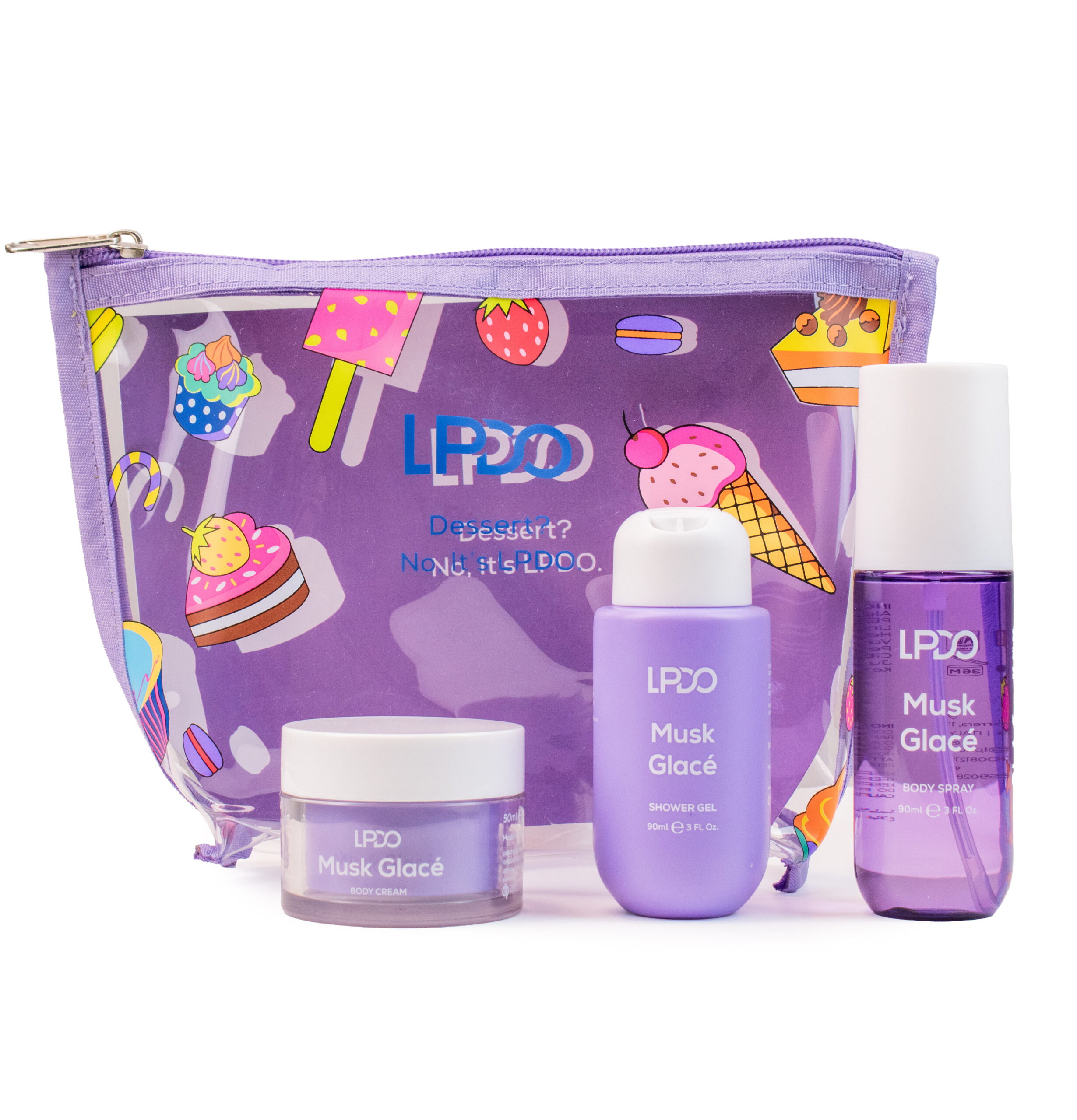 LPDO Summer Kit con Body Spray, Shower Gel e Body Cream - immagine 3