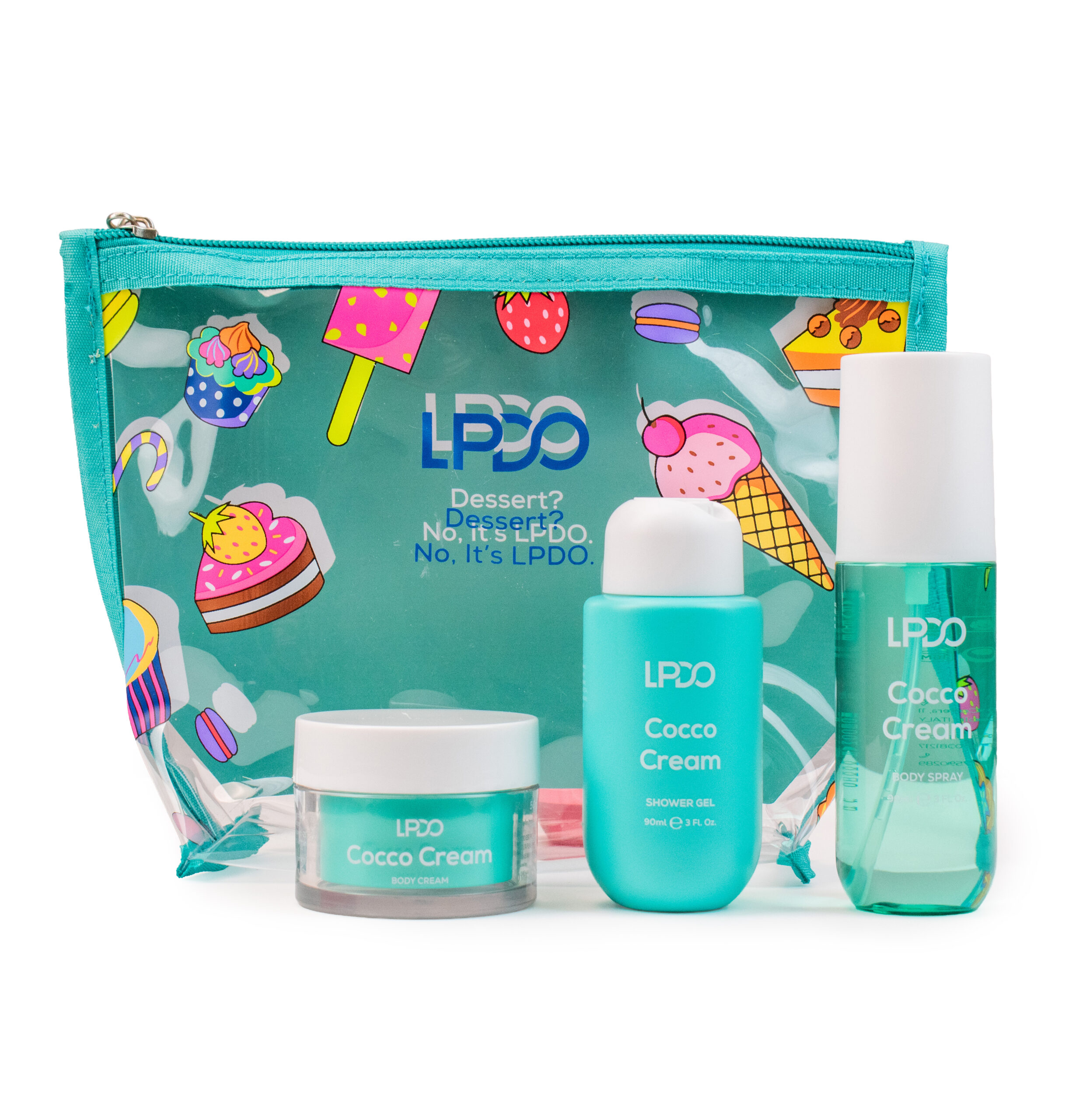 LPDO Summer Kit con Body Spray, Shower Gel e Body Cream - immagine 5