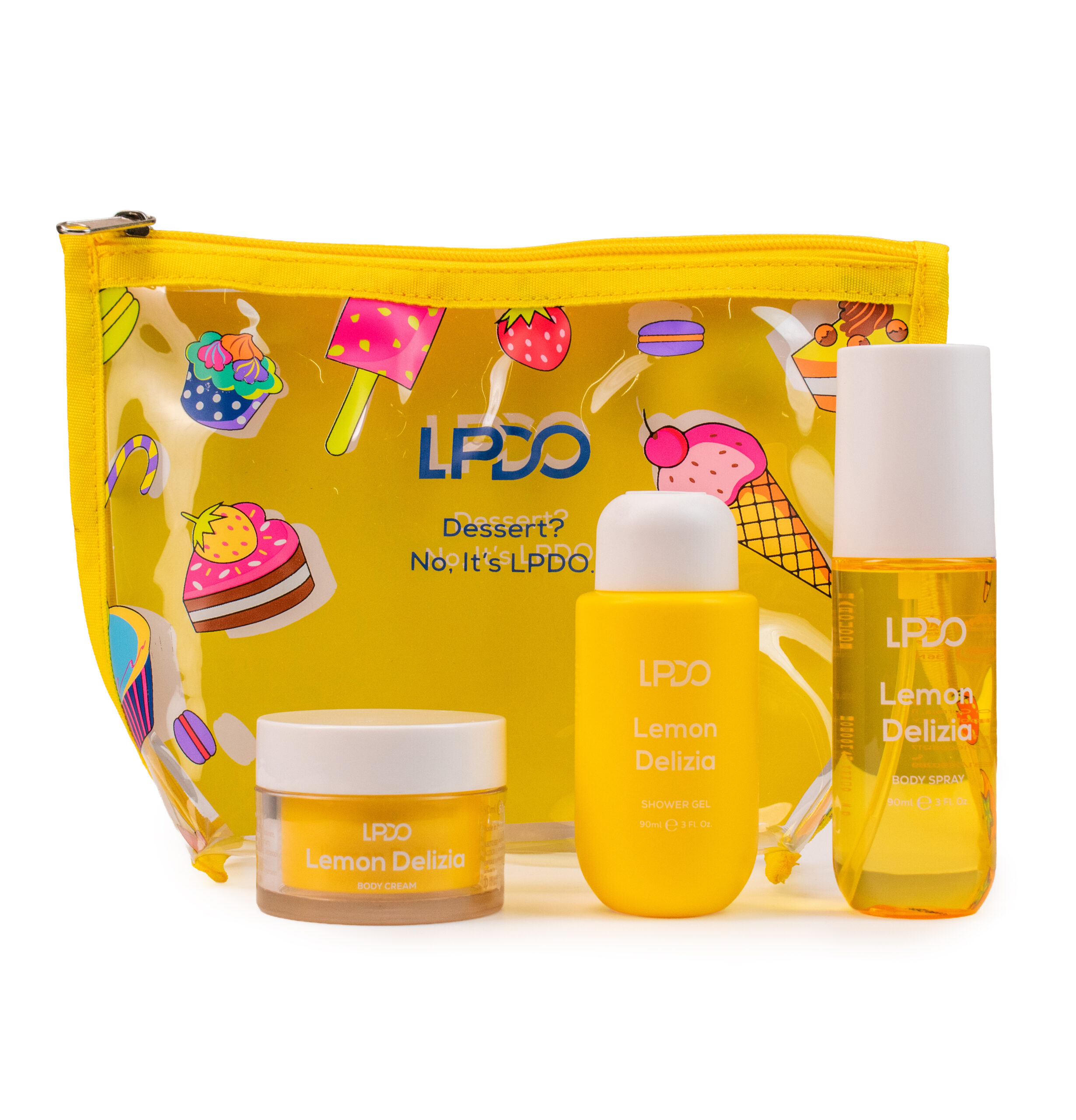 LPDO Summer Kit con Body Spray, Shower Gel e Body Cream - immagine 4